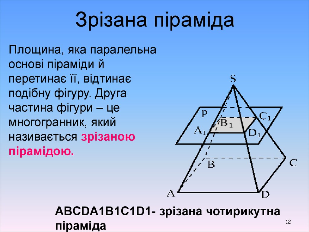 Зрізана піраміда