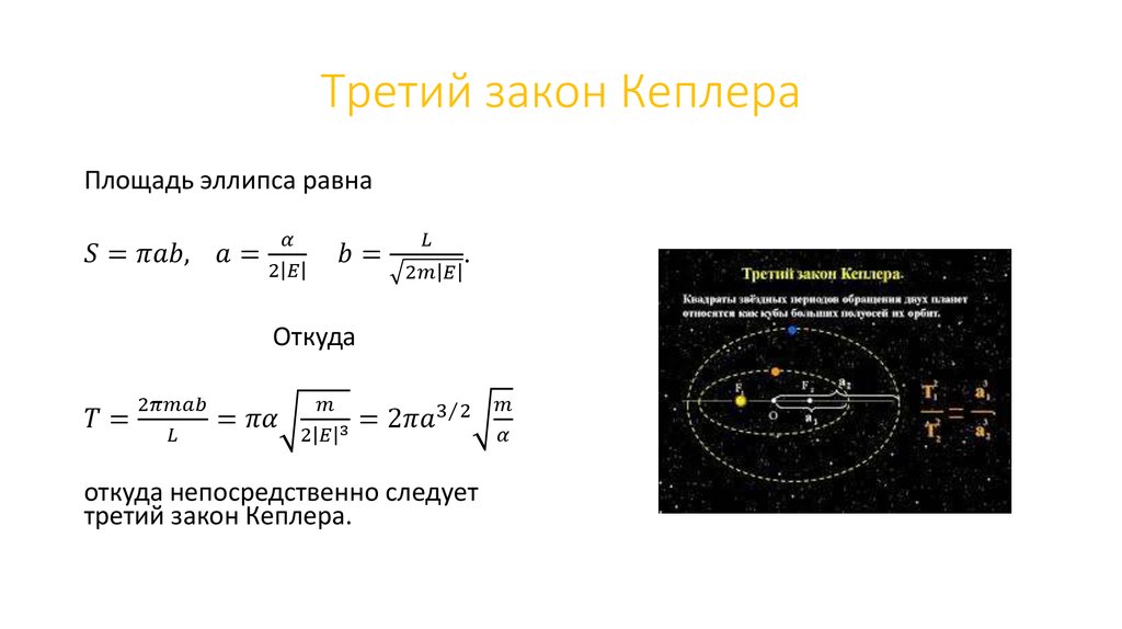 Законы движения планет презентация