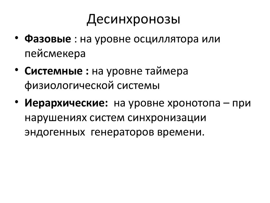 Десинхроноз у спортсменов презентация