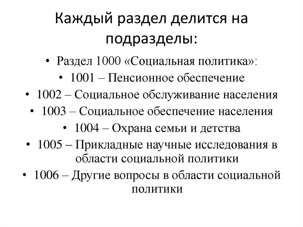 Бюджетная классификация презентация