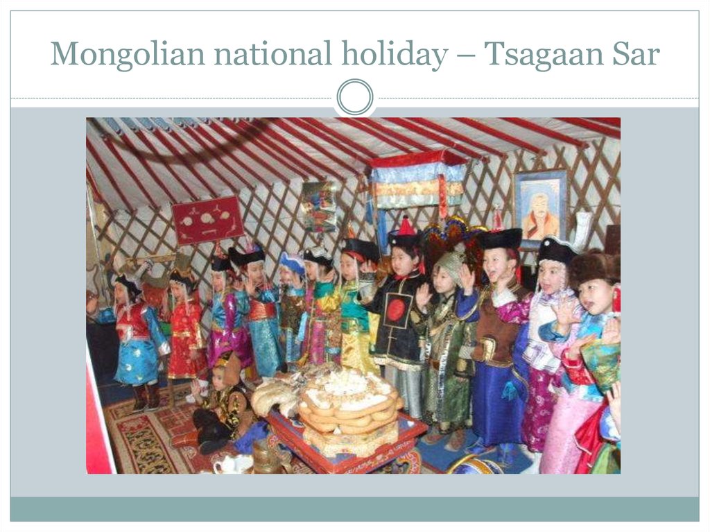 Mongolian national holiday – Tsagaan Sar