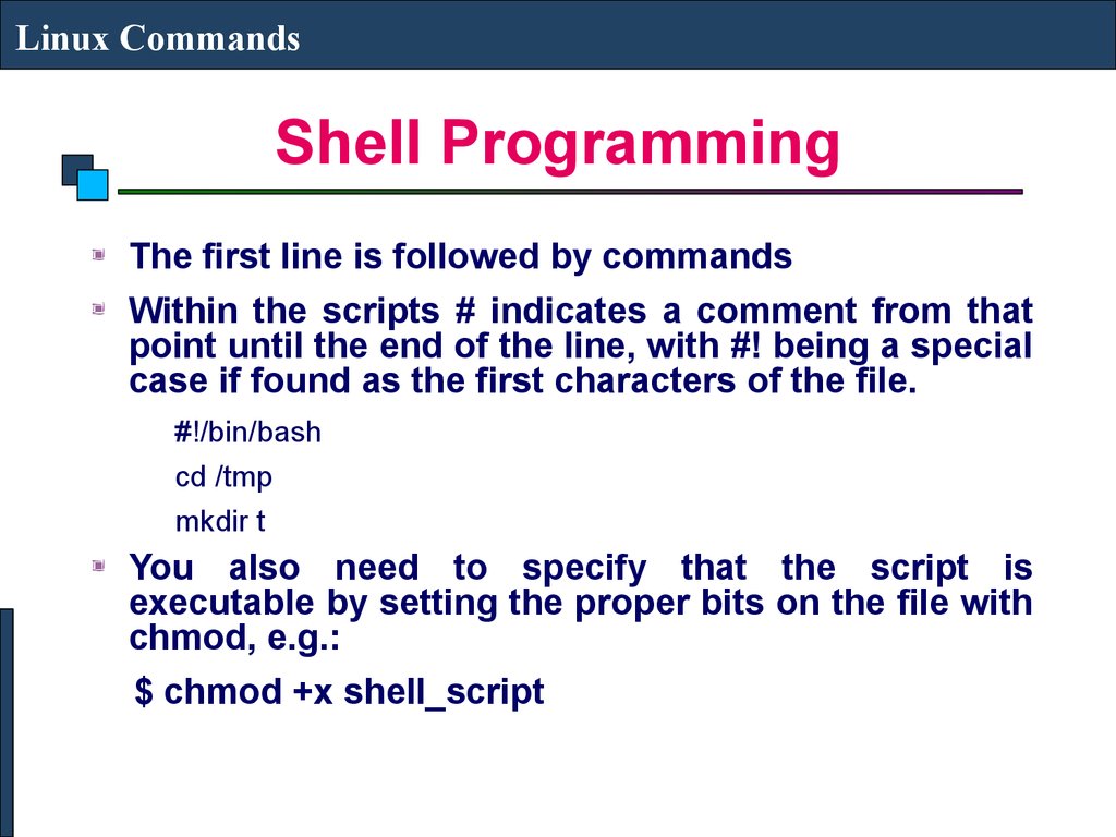 Shell программирование. Commands. Shell scripts strip first line.