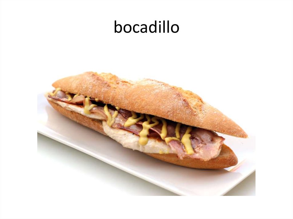 bocadillo