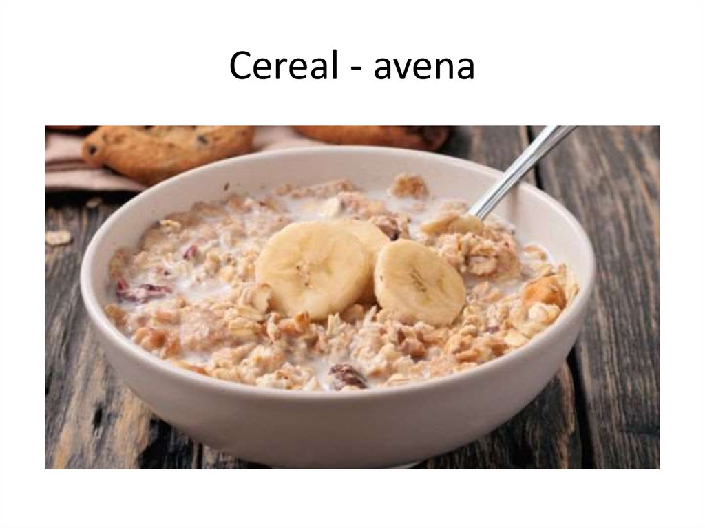 Cereal - avena