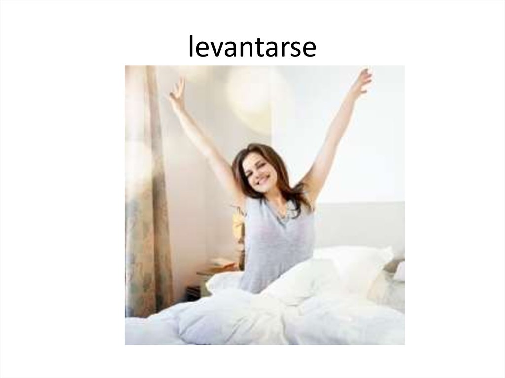 levantarse