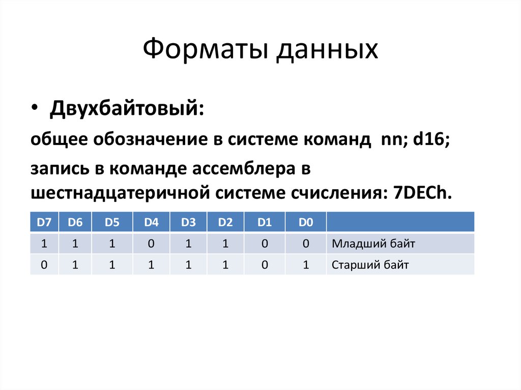 Форматы информации. Форматы данных. Форматы данных Информатика. Формат данных пример. Регистры. Форматы данных и команд.