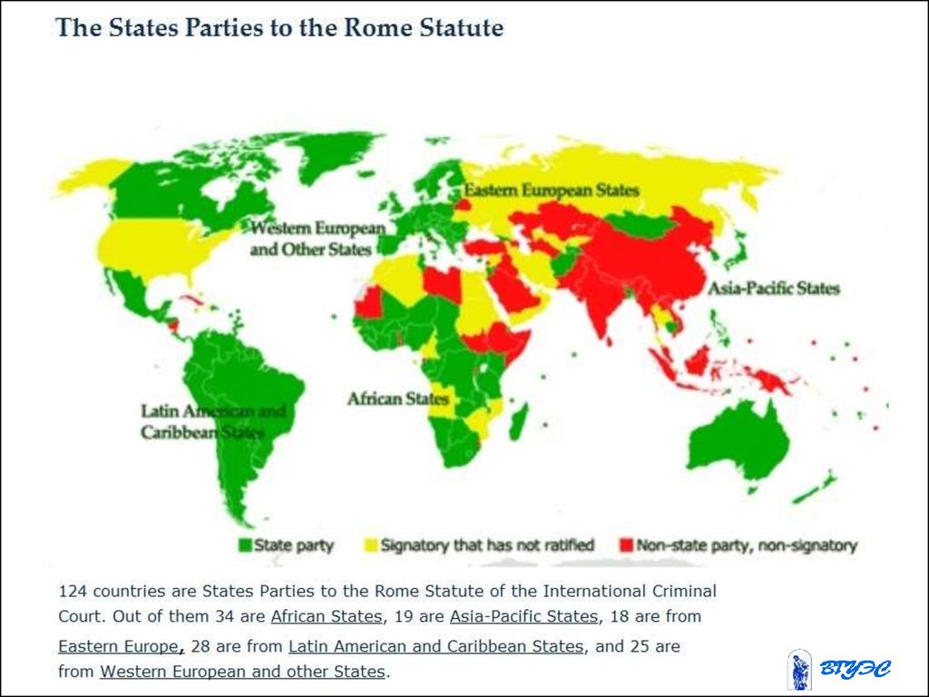 Ратифицирует римский статут. Opposition in Western Europe. Which Country is not Part of the Original 30 Countries that ratified MLC 2006?.