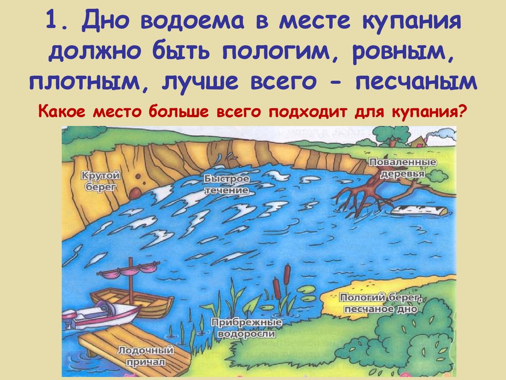 Безопасность на водоемах презентация