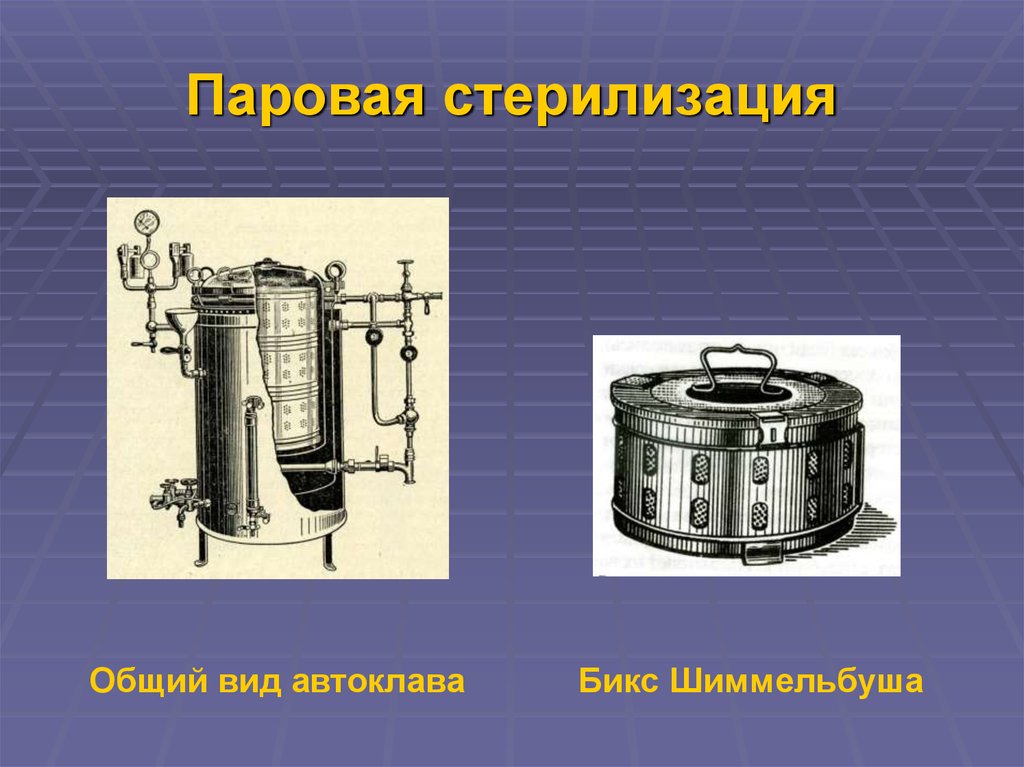 Паровой метод стерилизации