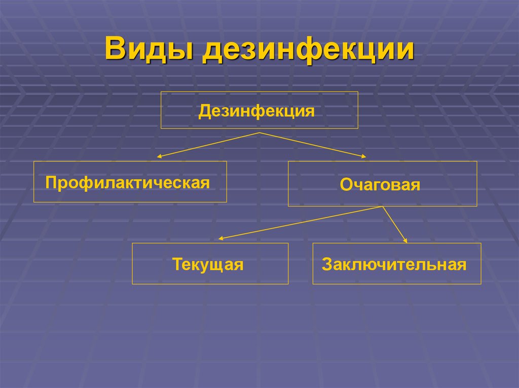 Презентация виды дезинфекции