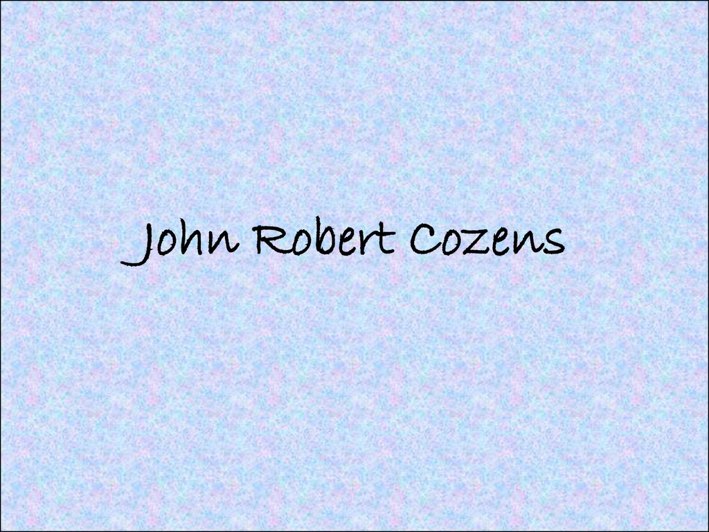 John Robert Cozens