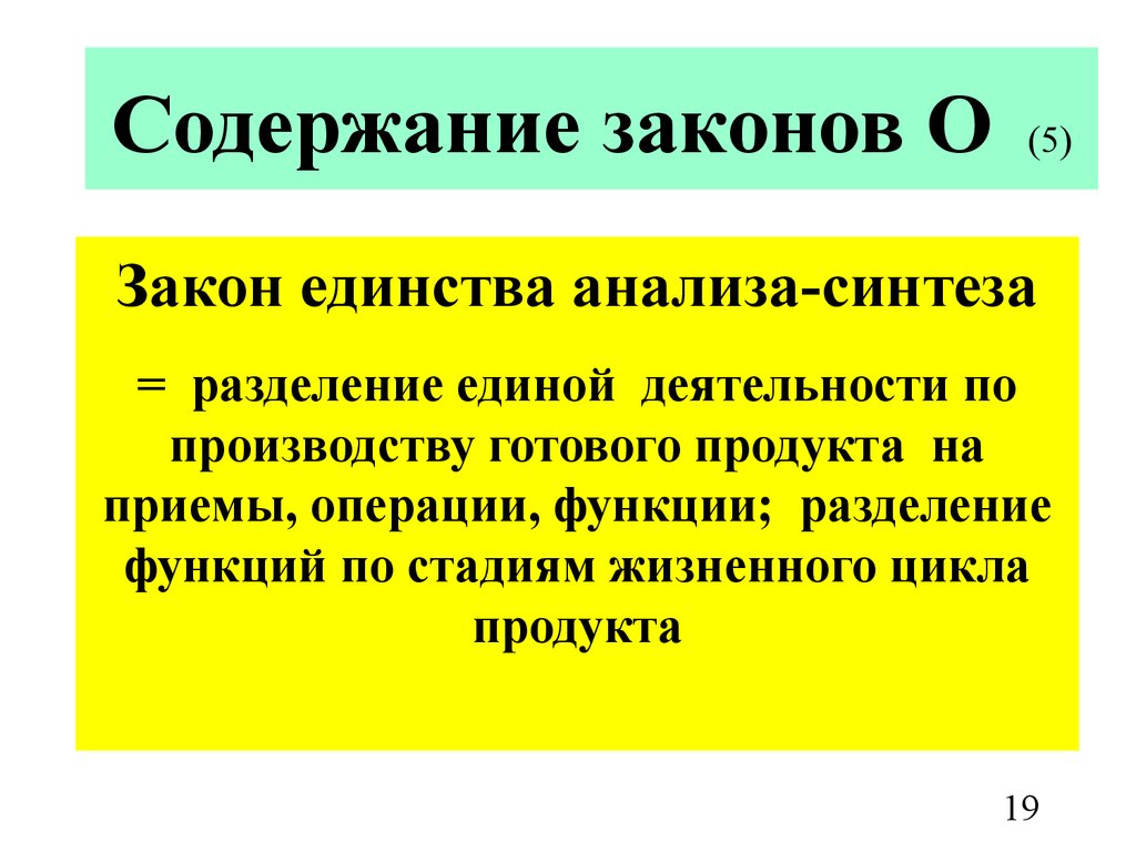 Оглавление закона. Содержание закона. Содержание законопроекта. Содержание законности. Синтез Разделение.