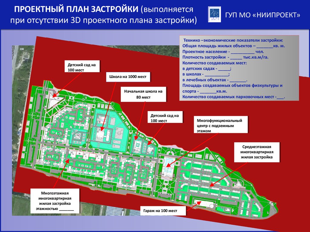 План застройки верхнего бульвара в кемерово