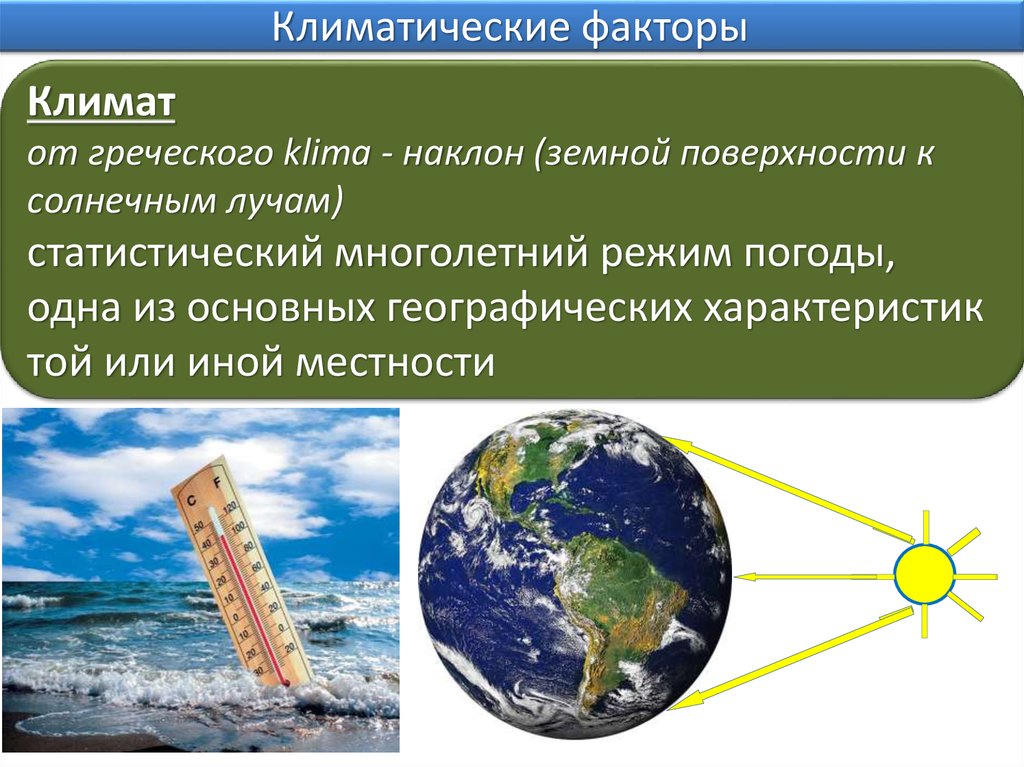 Роль природно климатического. Климатические факторы. Основные факторы климата. Климат и климатические факторы. Климатические факторы это определение.
