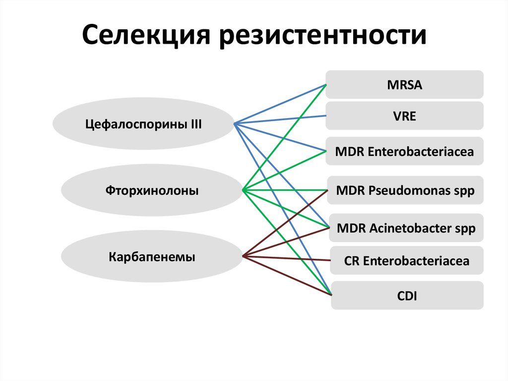 Как можно заменить слово резистентность на диаграмме в мире