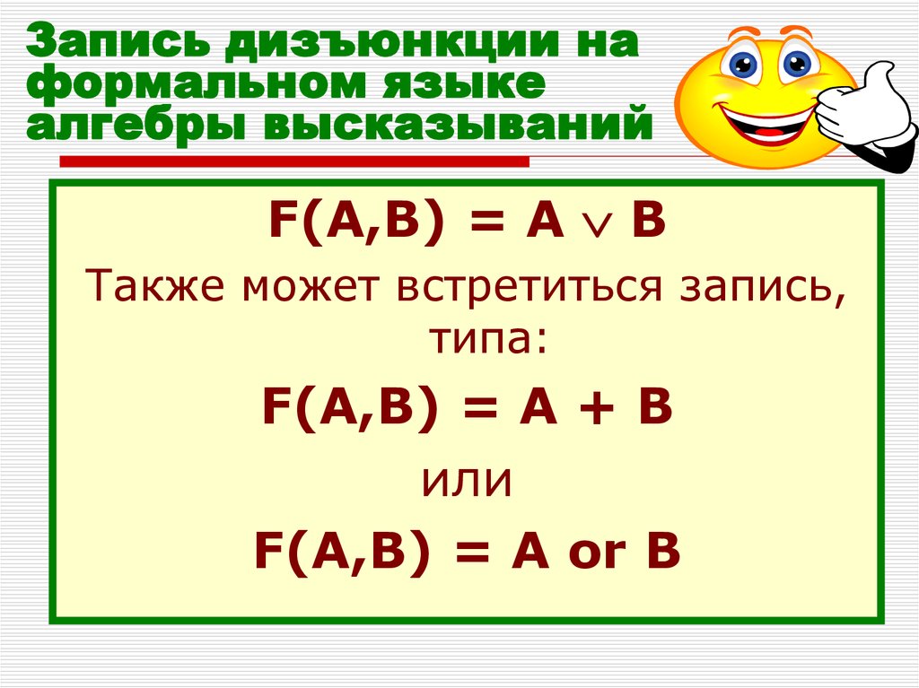 Язык алгебры. Язык алгебры высказываний. Запишите на языке алгебры логики высказывание:. Формальные языки Алгебра. Формальные языки язык алгебры.