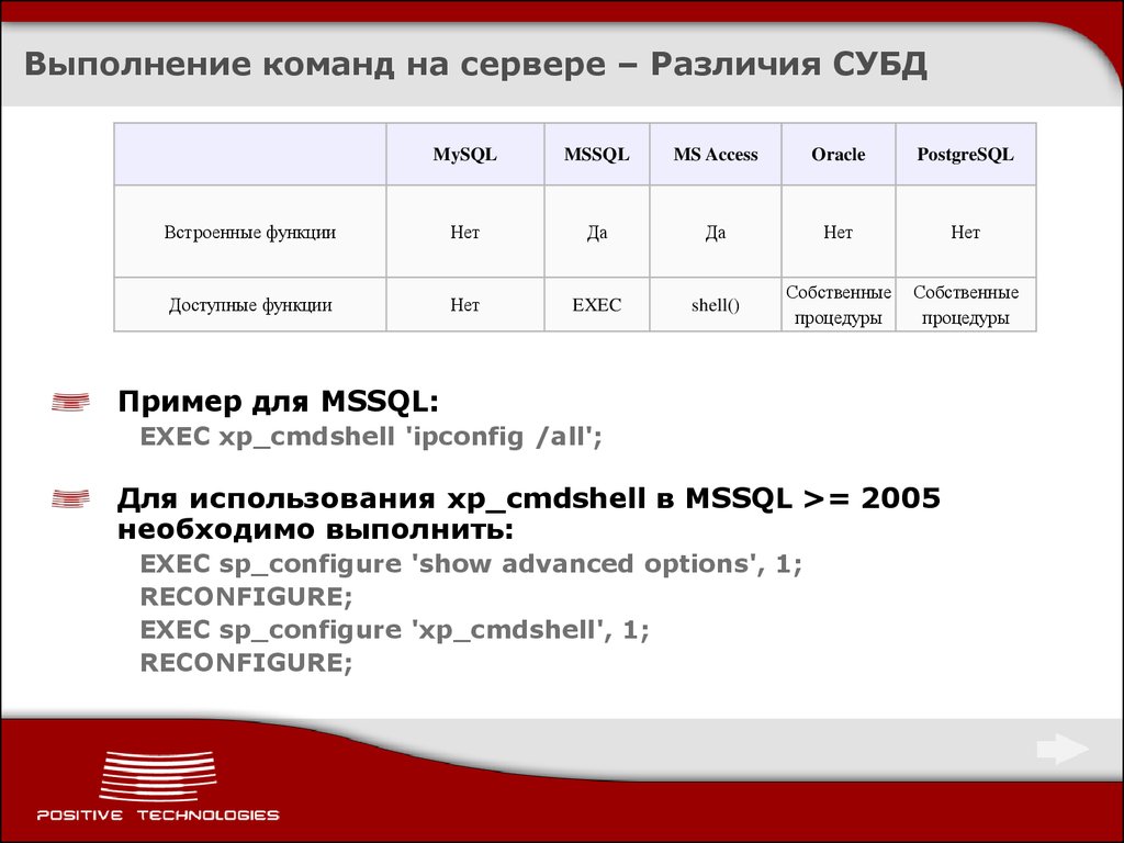 Выполняя команду номер 1