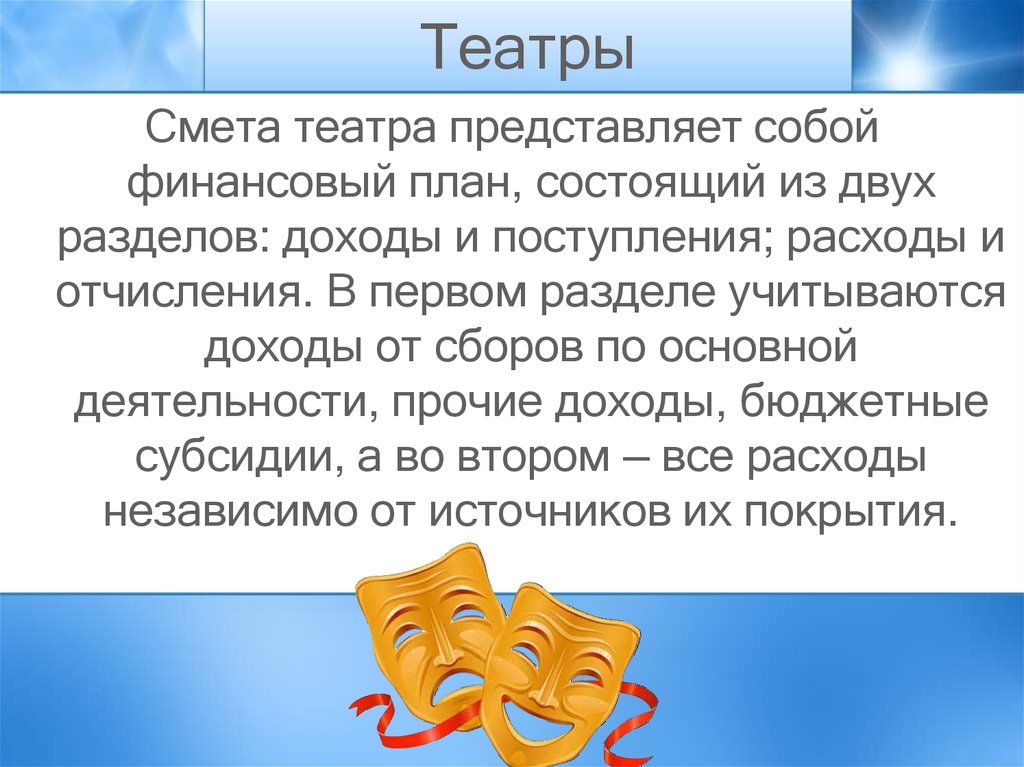 Театры