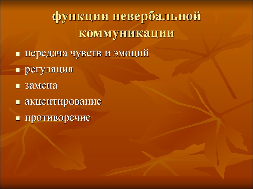 Сущность невербальной коммуникации презентация