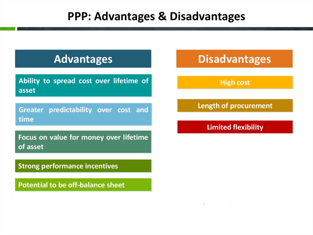 PPP: Advantages & Disadvantages
