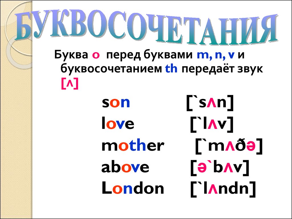 Перед буквой. Звук o. Звук o в английском. Звук ʌ в английском. Английские слова со звуком o.