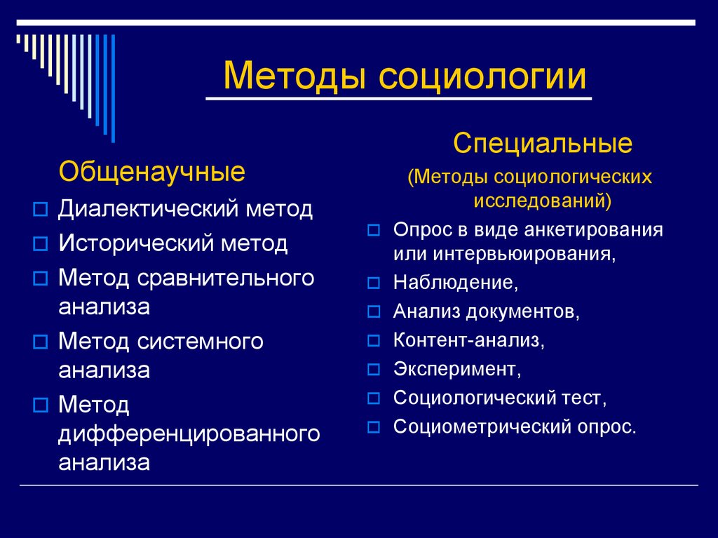 Назовите специальные. Методы исследования социологической науки. Общенаучные методы исследования социология. Основные методы социологии. Методология социологии.