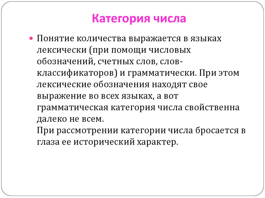 Число термин. Категория числа кратко. Категория числа в русском языке кратко. Грамматическая категория числа. Особенности категории числа.