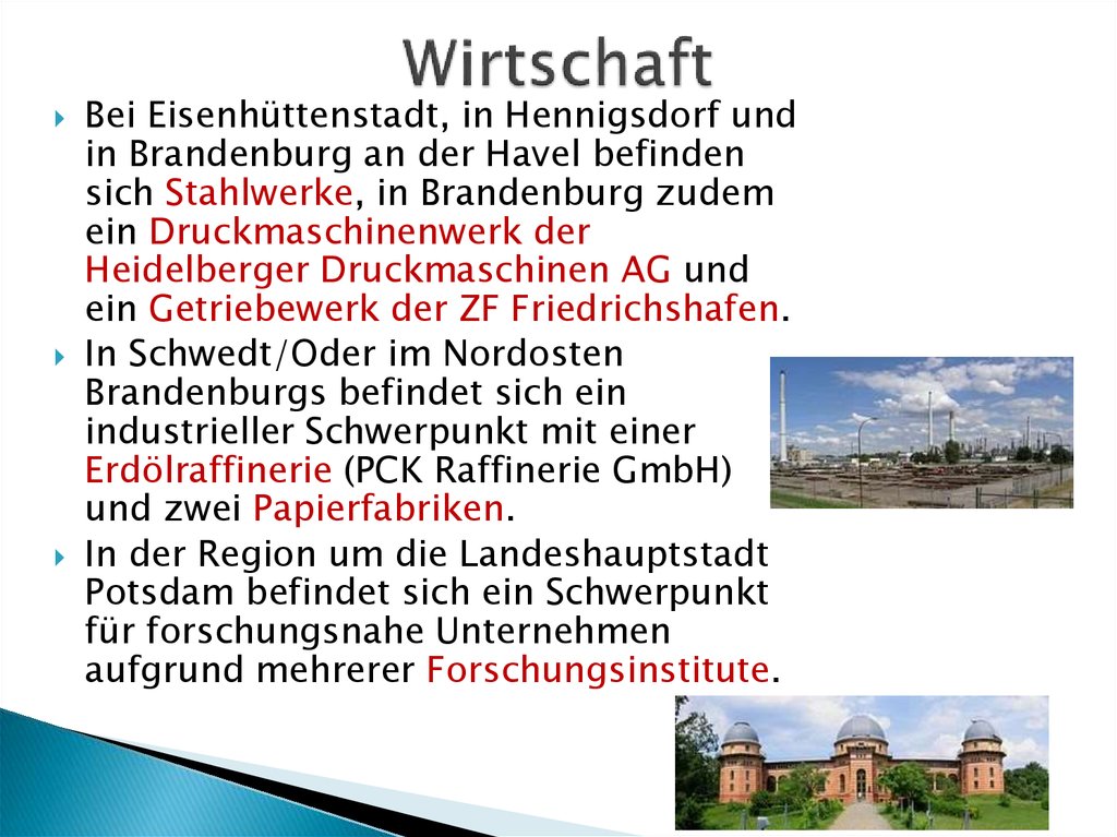 Deutschland Brandenburg Online Presentation