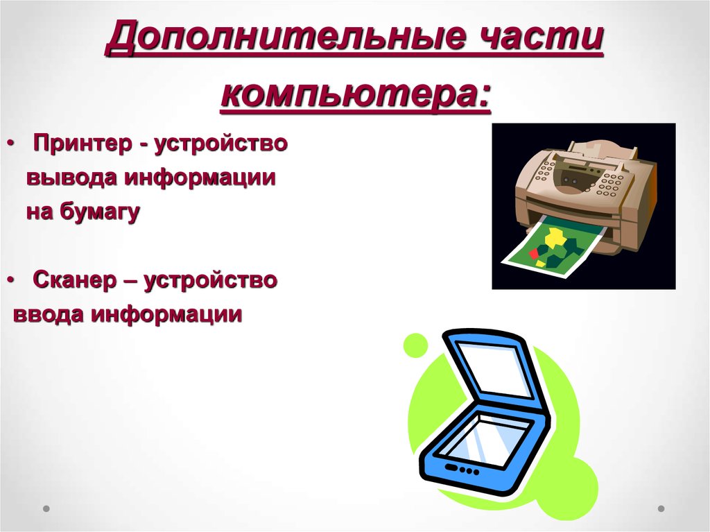 Устройство при помощи которого можно переслать рисунок при документ на компьютер