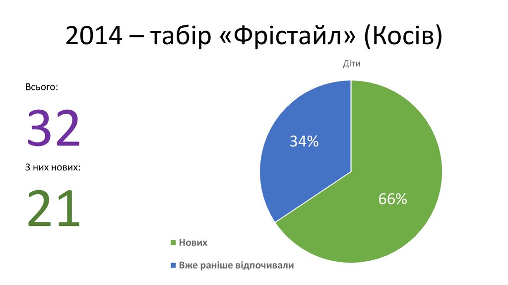 2014 – табір «Фрістайл» (Косів)