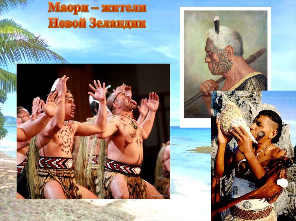 Маори – жители Новой Зеландии