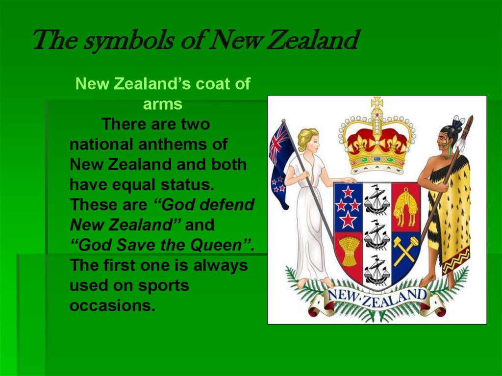 New zealand symbols