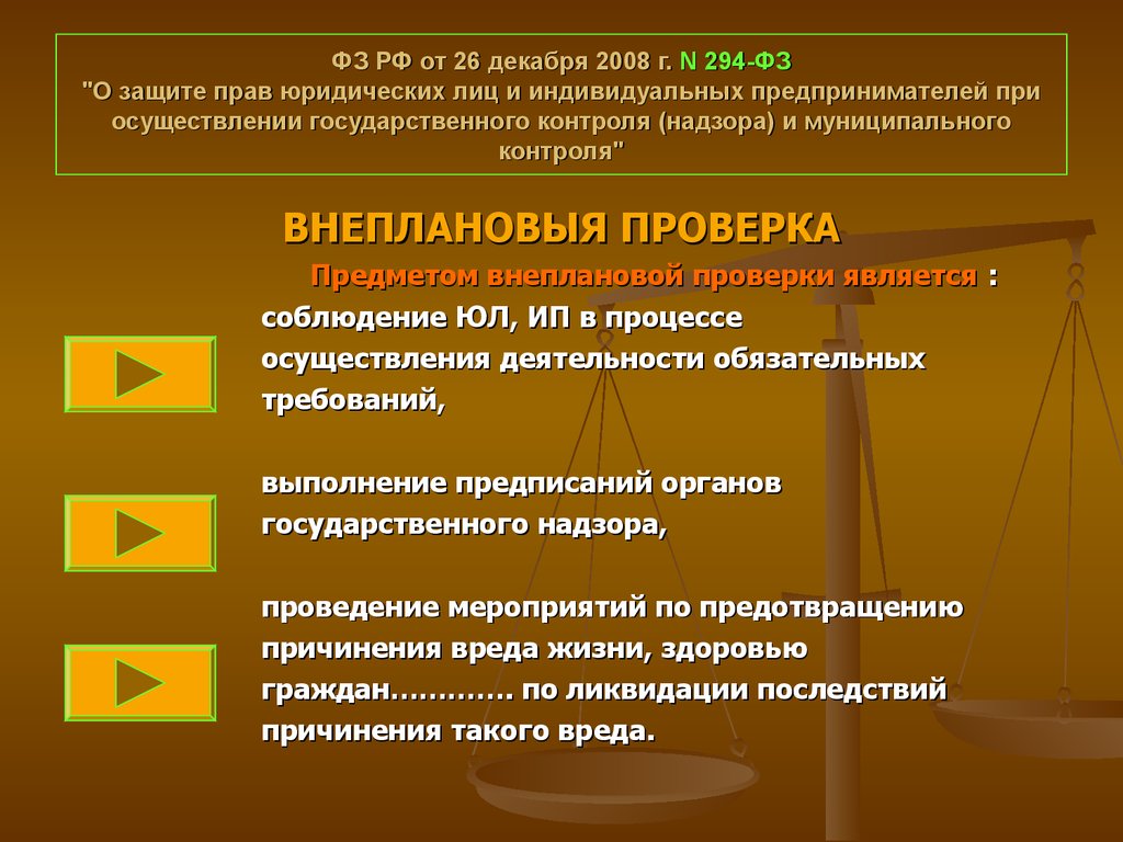 Индивидуальных предпринимателей при осуществлении государственного