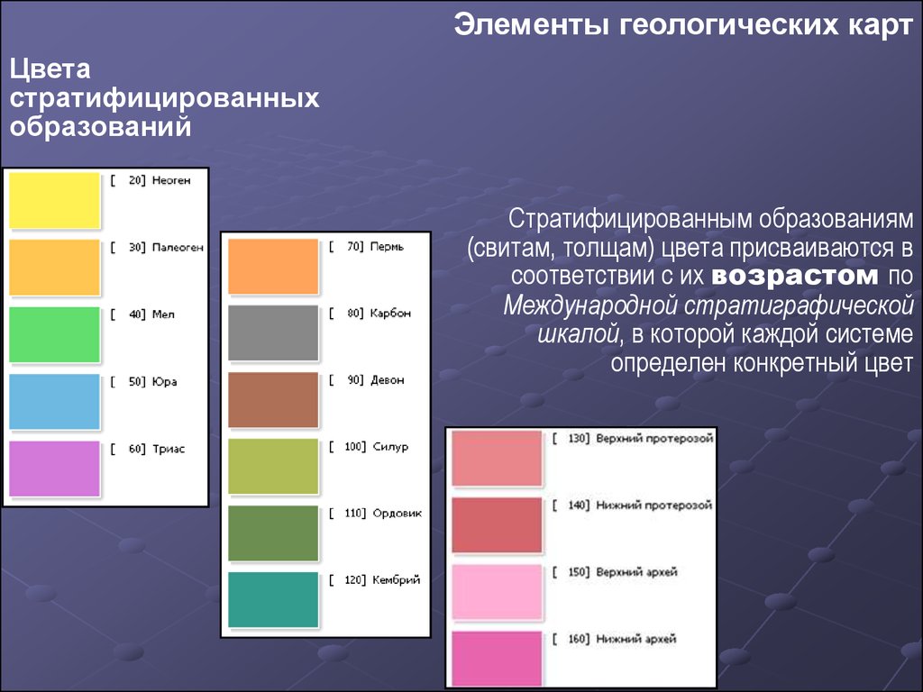 Какого цвета карта