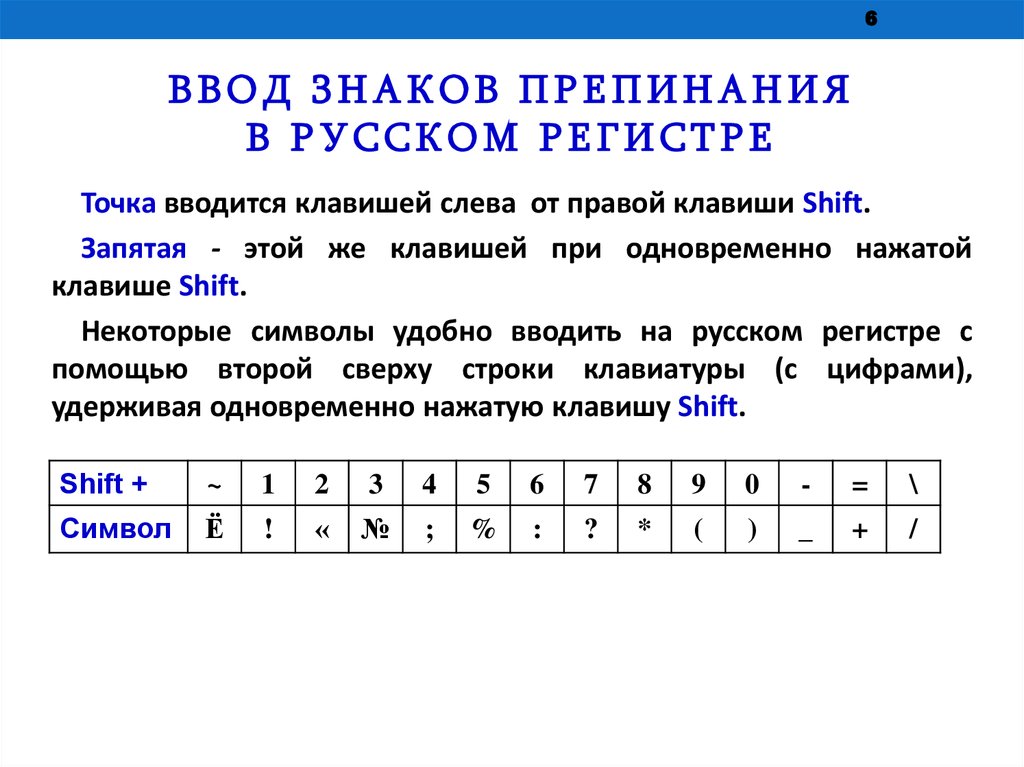 Без учета регистра в русском языке