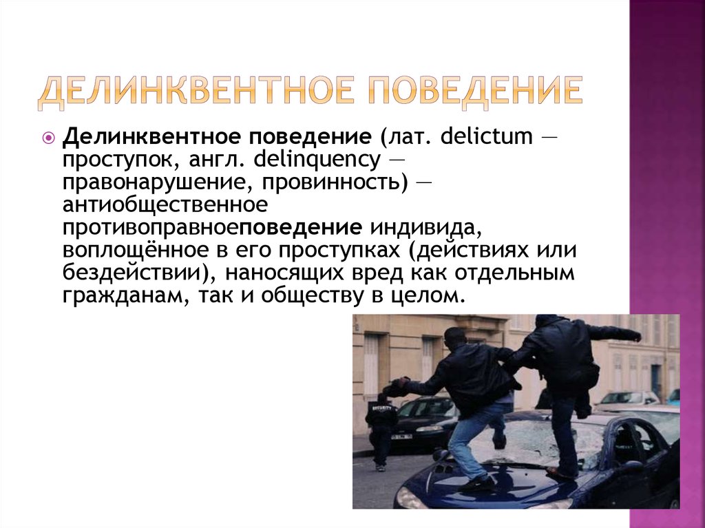 Поведением называют