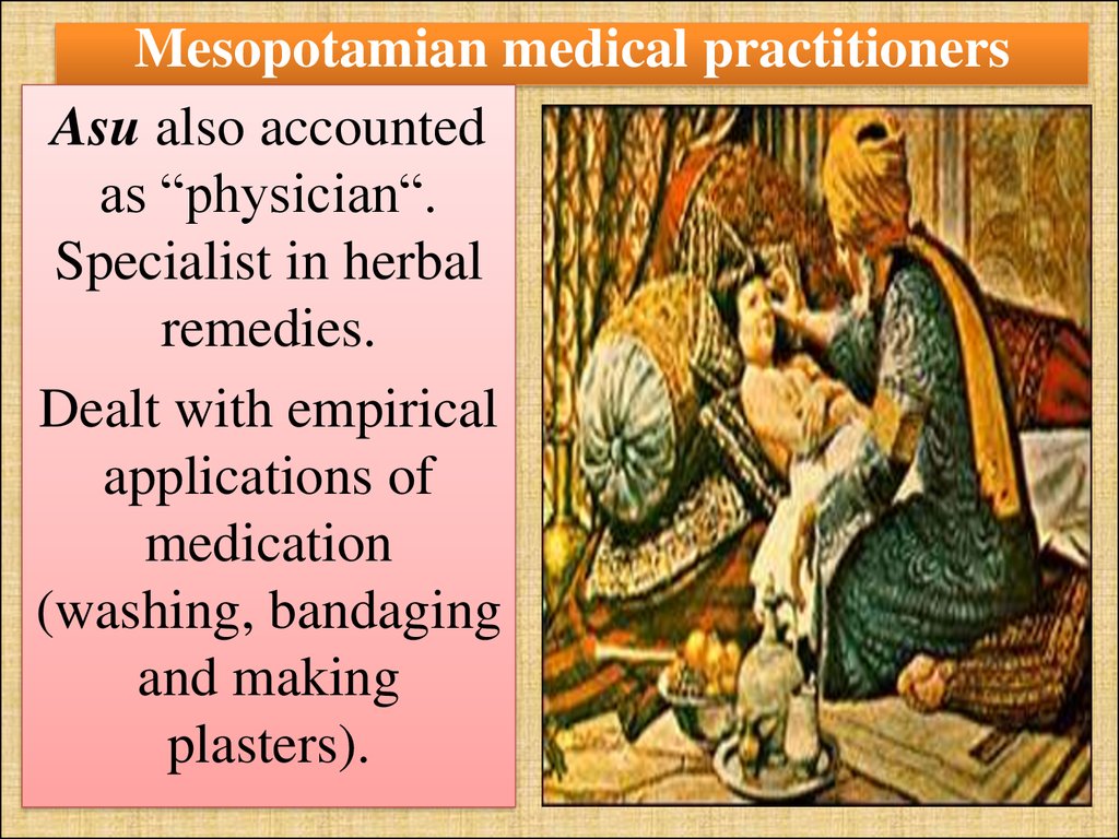 Mesopotamian medical practitioners