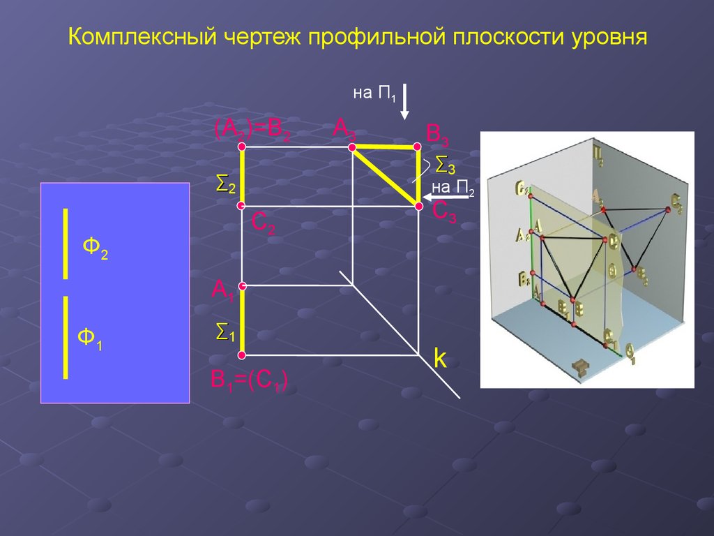 Положение плоскости на чертеже. Комплексный чертеж горизонтальной плоскости уровня. Плоскость уровня на комплексном чертеже. Профильная прямая комплексный чертеж. Профильная прямой уровня комплексный чертеж.