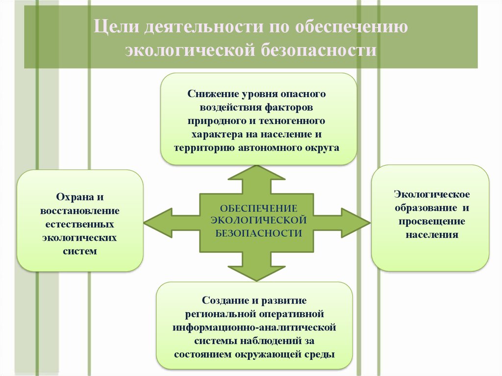 План экологическая безопасность