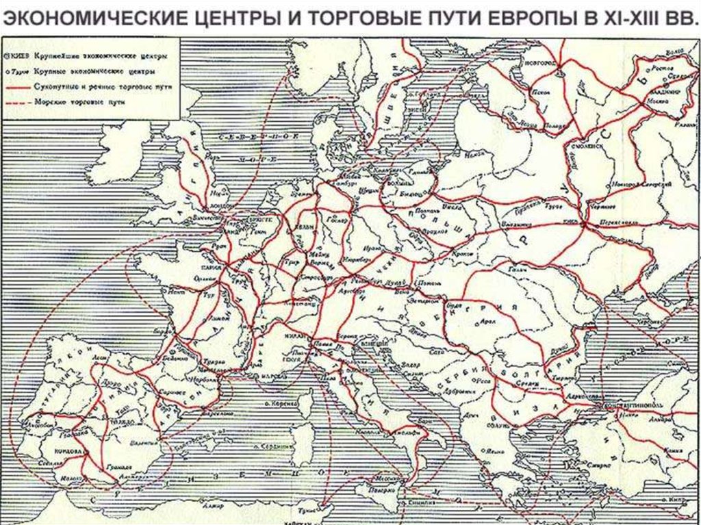 Карта россии в средние века