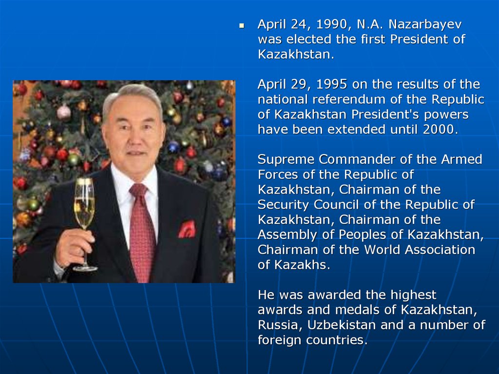 О дне президента. Нурсултан Абишевич Назарбаев 1995. Назарбаев 1995 референдум. Нурсултан Назарбаев 1995 референдум. Президент Казахстана презентация.