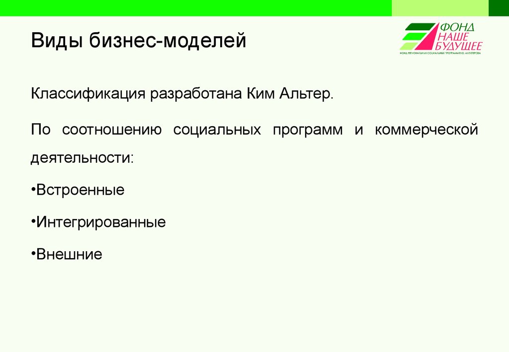 Разработана классификация. Бизнес-модели социального предпринимательства. Модели соц предпринимательства. Классификация бизнес-моделей. Базовые типы бизнес–моделей в социальном предпринимательстве.