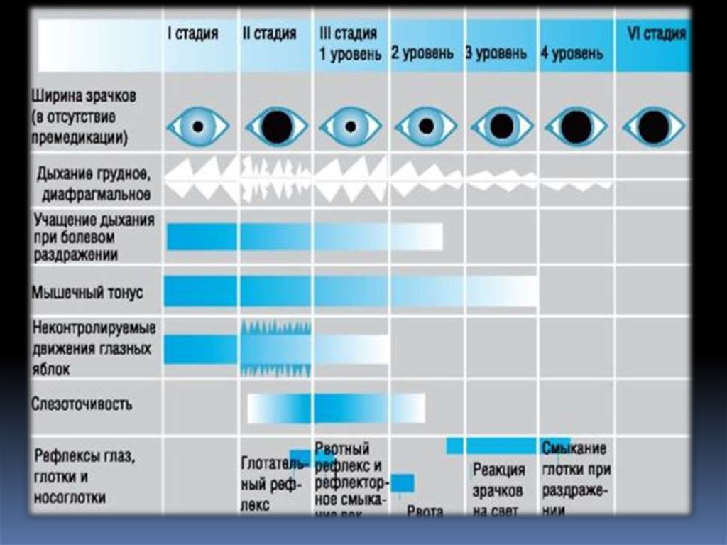 Наркозная карта заполненная