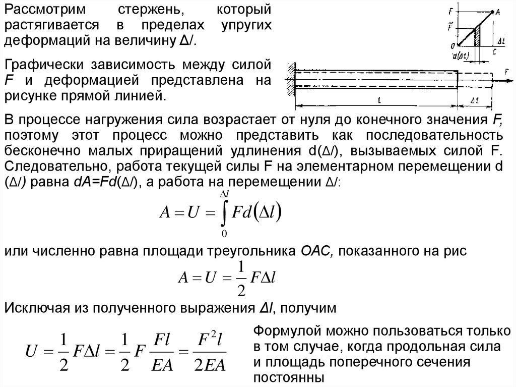 Растяжение сжатие презентация