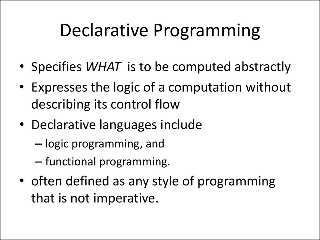 programming-paradigms-online-presentation