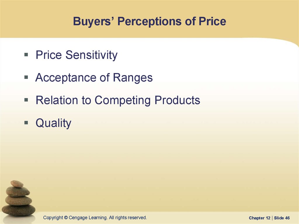 Buyers’ Perceptions of Price