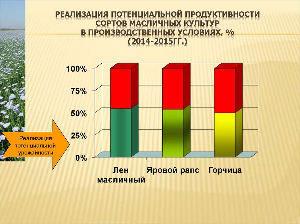 Реализация возможна. Особенности выращивания масличных культур. Лидеры масличных культур. Импортеры масличных культур. Продуктивность потенциала.