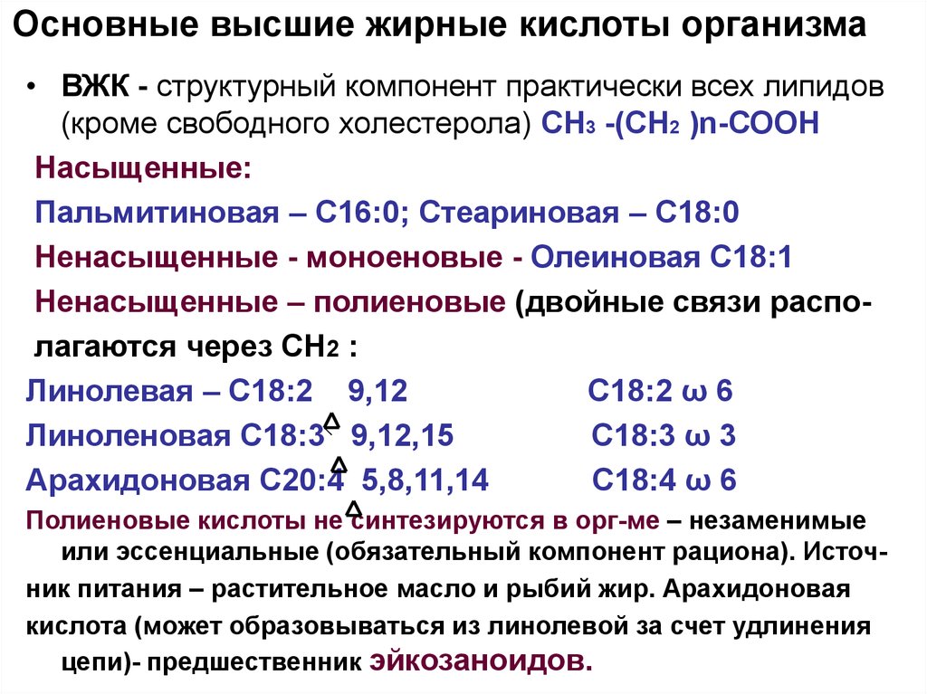 Установите соответствие между кислотой. Химия высших жирных кислот строение. Структурные формулы высших жирных кислот. Высшие жирные кислоты характеристика. Насыщенные жирные кислоты общая формула.