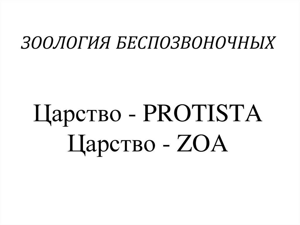 Царство беспозвоночных. Зоология беспозвоночных. Содатаринхо.