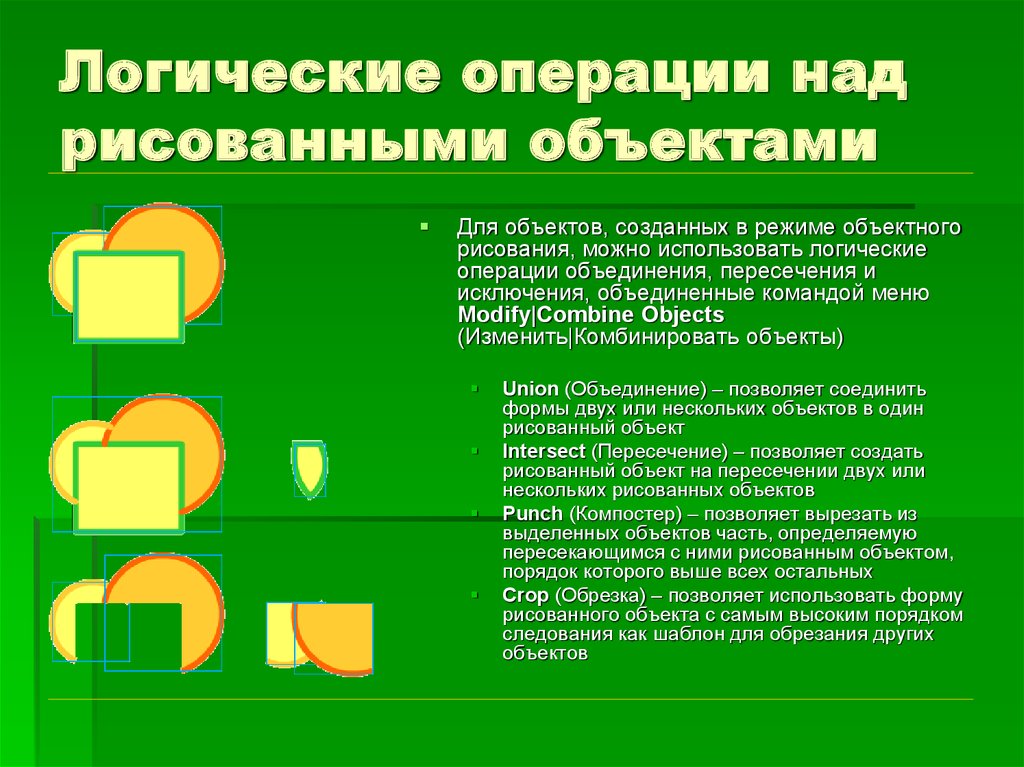 Операция пересечь означает. Логические операции объединение и пересечение. Булевы операции пересечения и объединения. Виды операций над объектом. Создать объект булевые операции.